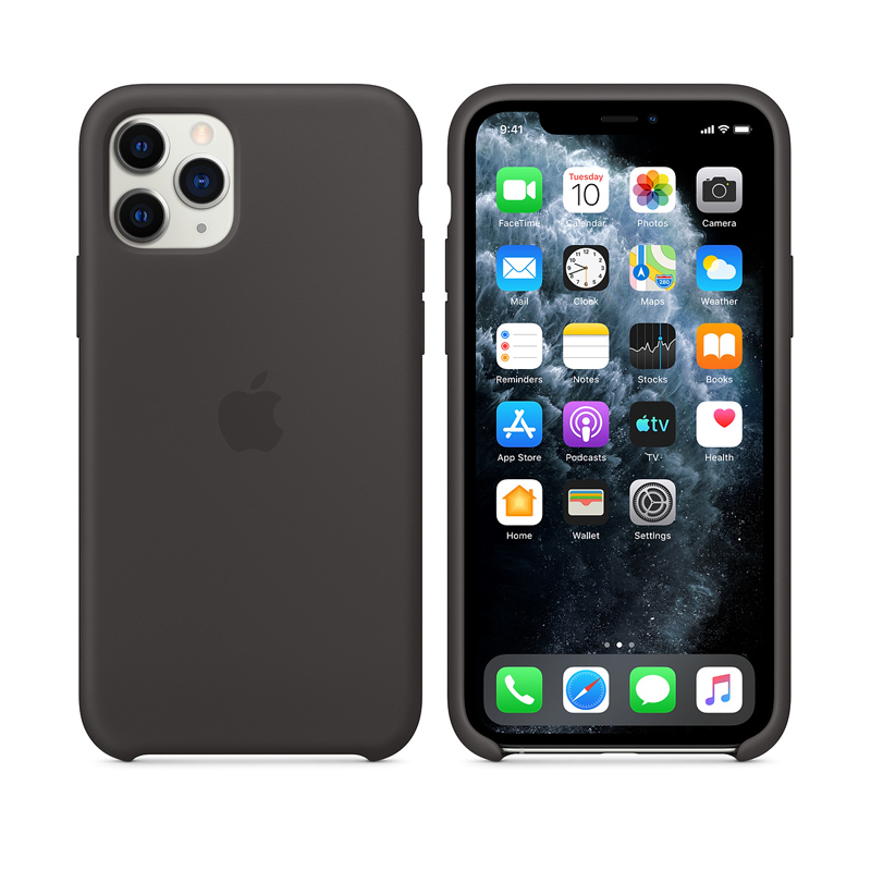Apple iPhone 11 Pro Max 硅胶套 黑