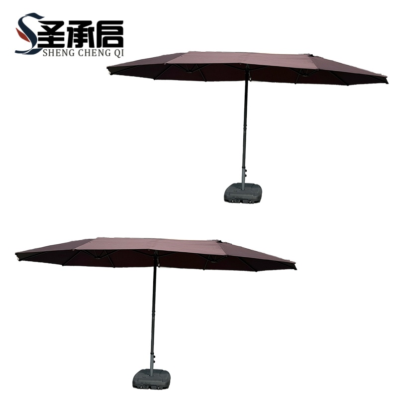 圣承启 防晒伞 咖啡色 把高清大图