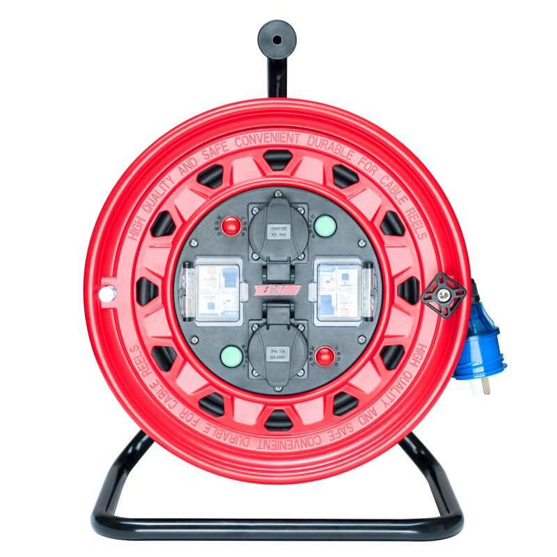 野狼YELANG 220V~250V10A绕线盘电缆盘3*1.5*30m/ YLB33040930
