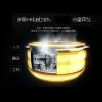 Midea 美的电饭煲 MB-PFZ3503 真空鼎釜智能多段 IH电磁加热 合金内胆 电饭锅 3.5L