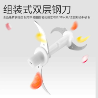 荣事达(Royalstar)绞肉机RS-JR2030打肉绞馅灌肠绞蒜小型家用不锈钢刀头搅拌机