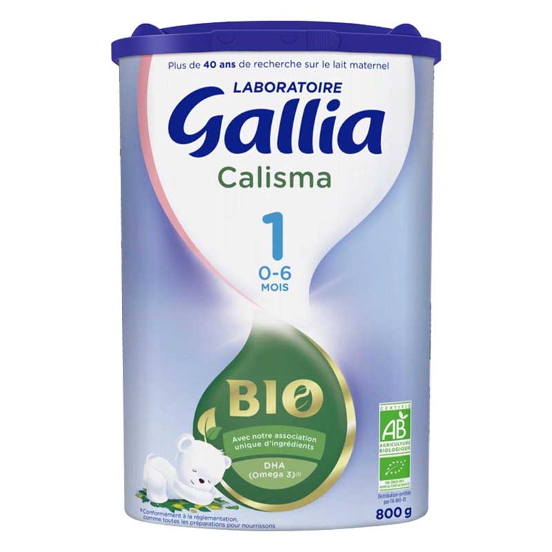 法国进口 佳丽雅Gallia 1段奶粉 有机配方婴儿奶粉0-6个月800g*6罐装高清大图