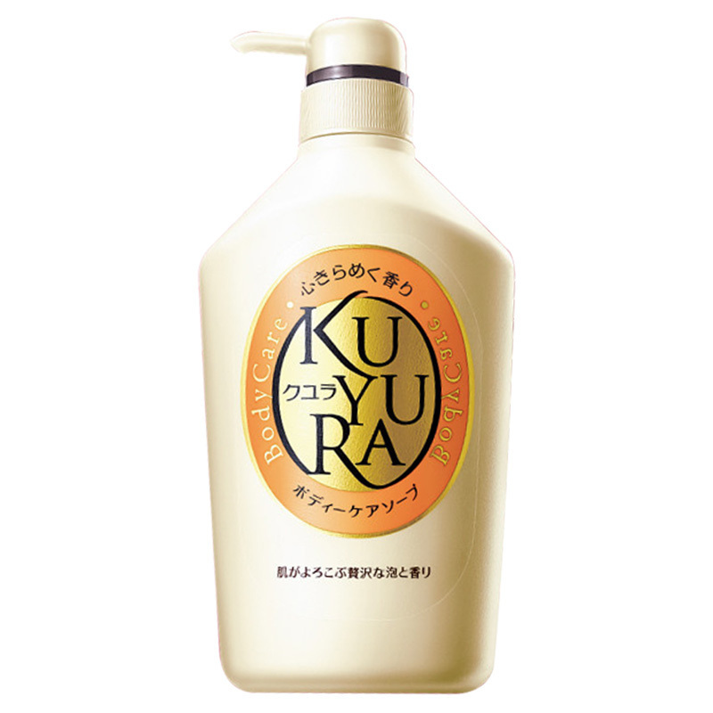 苏宁超市自营资生堂 可悠然(KUYURA) 美肌沐浴露 花漾之恋 550ml 舒缓 保湿补水(XF)