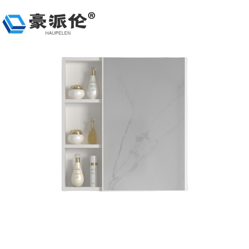 豪派伦浴室镜白色个高清大图