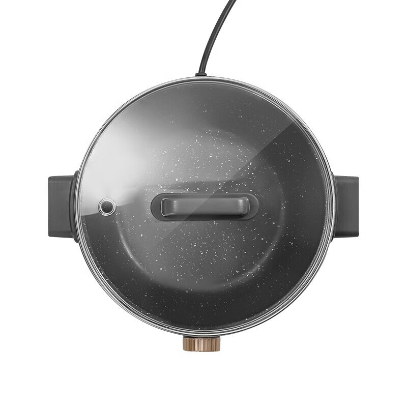 美的(Midea)电火锅家用多功能锅2升容量食品级不粘旋钮式作 MC-ZGE2001 MC-ZGE2001
