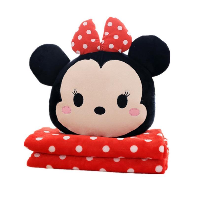 米妮 米奇头枕2 靠枕2 坐垫2 平