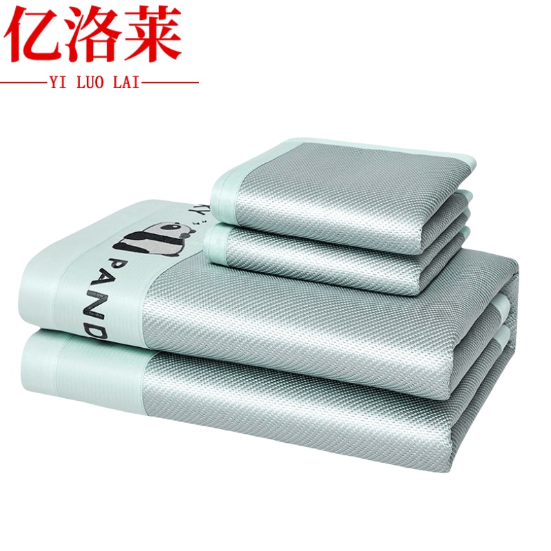 亿洛莱 冰丝席 90*190cm 套高清大图