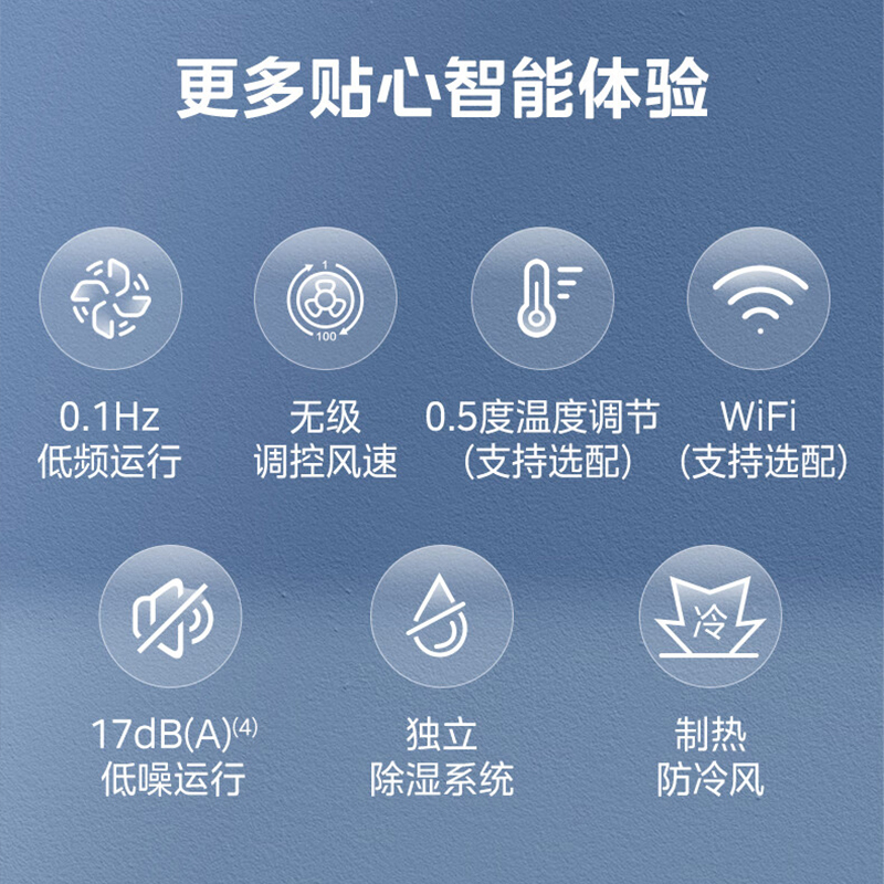 美的(Midea) KFR-35GW/G3-1 壁挂式 正1.5P 1级 变频 白色 冷暖
