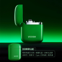 yoose有色DH01电弧打火机电子脉冲防风打火机送男士节日礼物3912 DH01电弧打火机（巨蟒绿）