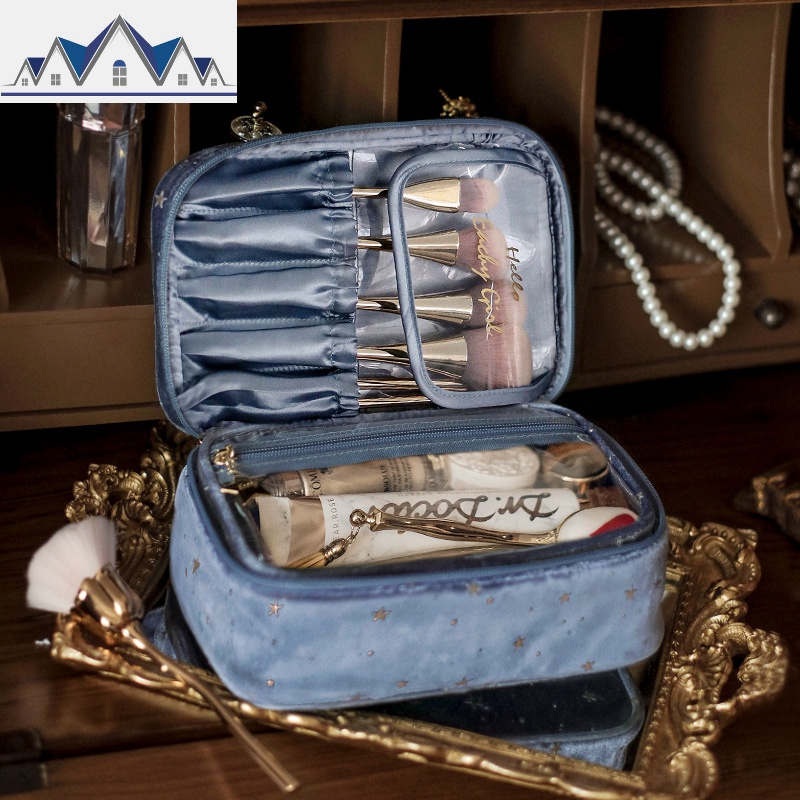 旅行出行化妆包 防水便携手拿立体小物品旅行补妆收纳包小 三维工匠高清大图