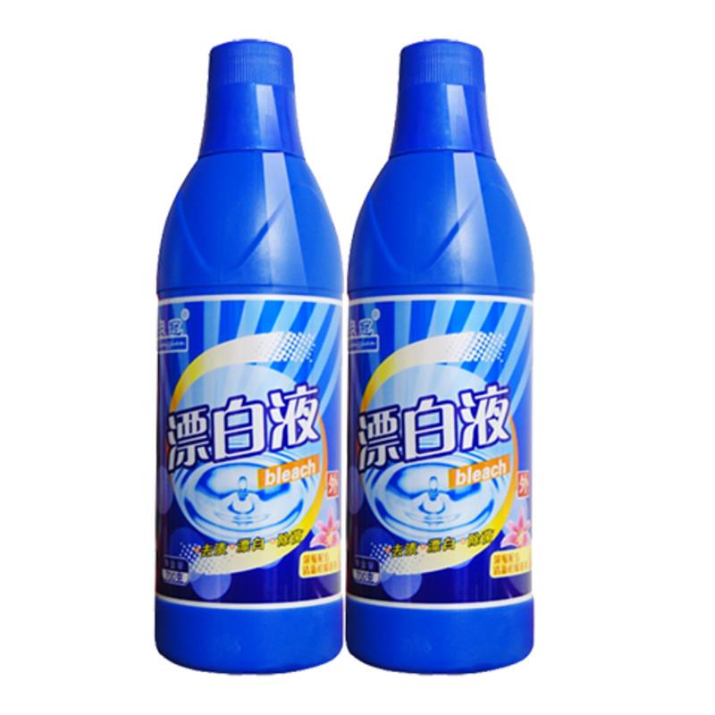 漂白剂[高效漂白]漂白水白色衣服强力去黄宾馆去渍去黄去染色 两瓶装