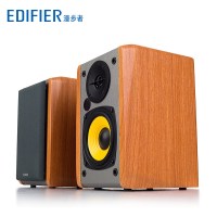 漫步者(EDIFIER)R1000BT 2.0声道 多媒体音箱 蓝牙音箱 电脑音箱 本色 木质