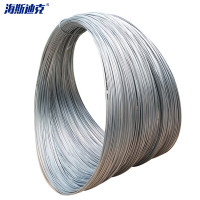 海斯迪克 HKqy-7 镀锌铁丝防锈电镀铁丝 晾衣绳手工扎丝铁丝线 12号(1KG)粗2.8mm长约21米