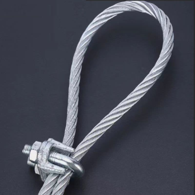 黄麓 热镀锌钢丝绳锁具 10mm*5.5m 根图片
