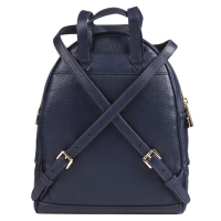【直营】Michael Kors 迈克·科尔斯 海军蓝牛皮女士背包双肩包 30S5GEZB1L-ADMIRAL
