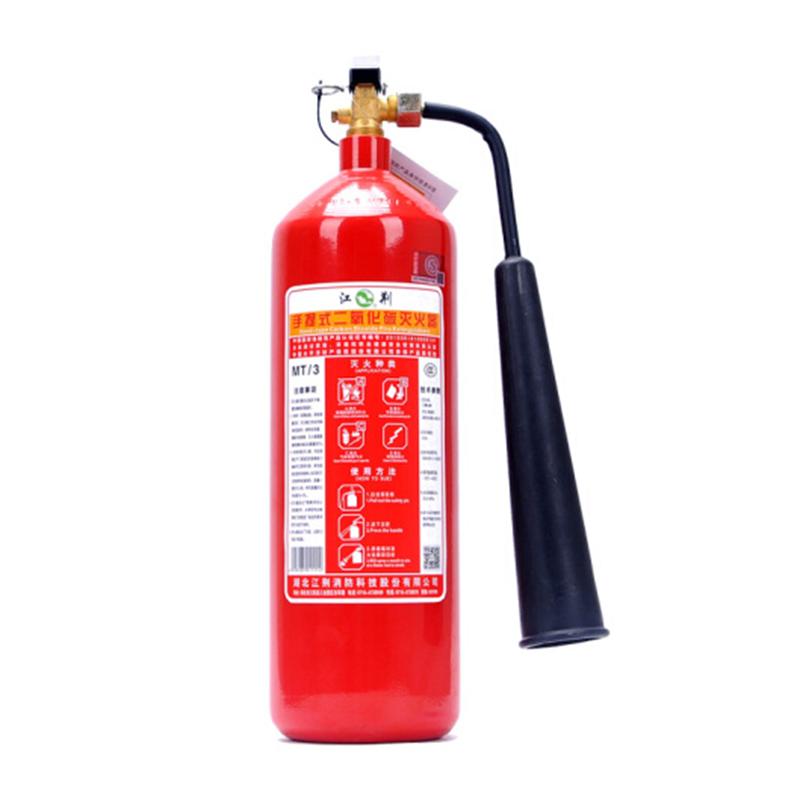 江荆 MT/3 手提式二氧化碳灭火器3公斤 机房精密仪器灭火器 消防器材