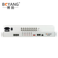 博扬(BOYANG)BY-8E1S IP网口 以太网转E1 反向协议转换器 8E1反向网桥 机架式 1对价