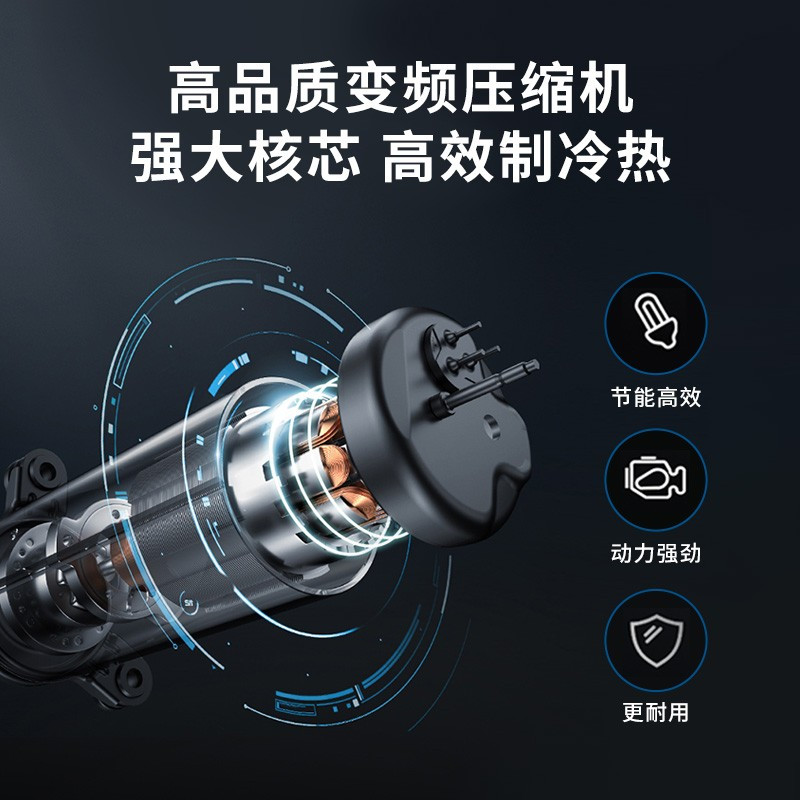 美的(Midea)移动空调小1匹单冷 家用厨房一体机免安装便捷立式空调 KY-15/N7Y-PHA