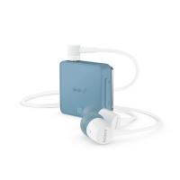 Sony/索尼 SBH24无线蓝牙耳机运动耳塞式通话立体声领夹式迷你(蓝色）