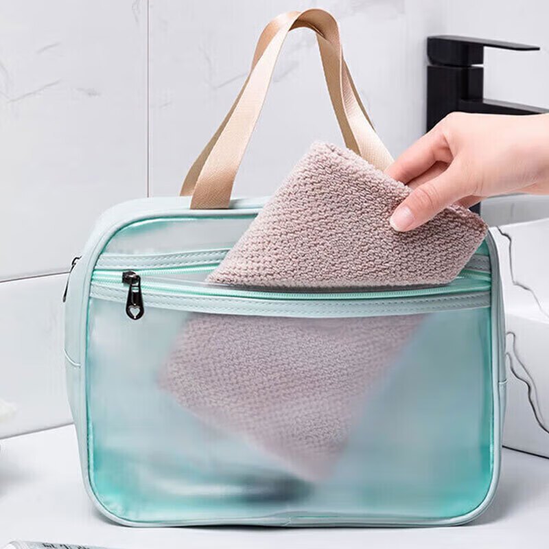 四万公里 SW7332 洗漱包 33x15x24cm(单位:个)蓝绿色高清大图