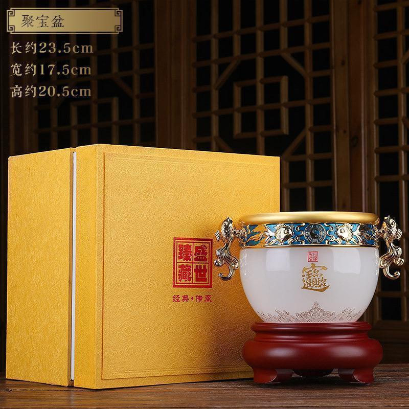 美帮汇摆件收银台办公室桌面家居装饰品琉璃店开业礼品高清大图