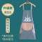 围裙小清新防污工作围裙PVC防油防水女卡通时尚围裙厨房家用做饭