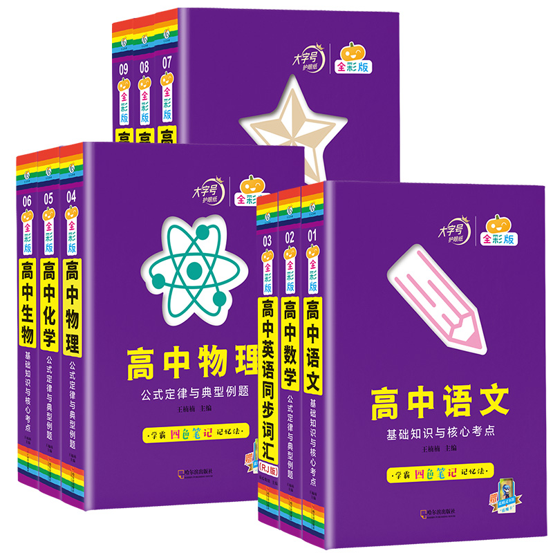 物理公式定律与典型例题 高中通用 [正版]2023新版高中蓝精灵口袋书数学语文基础知识手册物理化学公式定律大全高考英语生高清大图