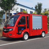 果途(GUOTU)纯电动四轮消防巡逻车 微型水5000瓦+72v150ah*9只铅酸电池刹车助力