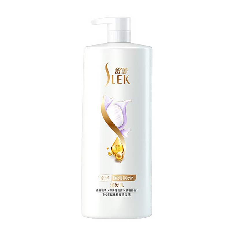 舒蕾(SLEK) 舒蕾山茶花莹亮滋养护发素润发乳500ml+ 舒蕾蚕丝保湿顺滑护发素润发乳500ml