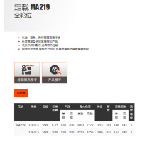 玛吉斯轮胎MA219钢丝真空胎12R22.5