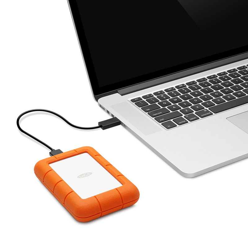 LaCie 1TB Type-C/USB3.0 移动硬盘 Rugged Mini 2.5英寸三防 STFR1000800