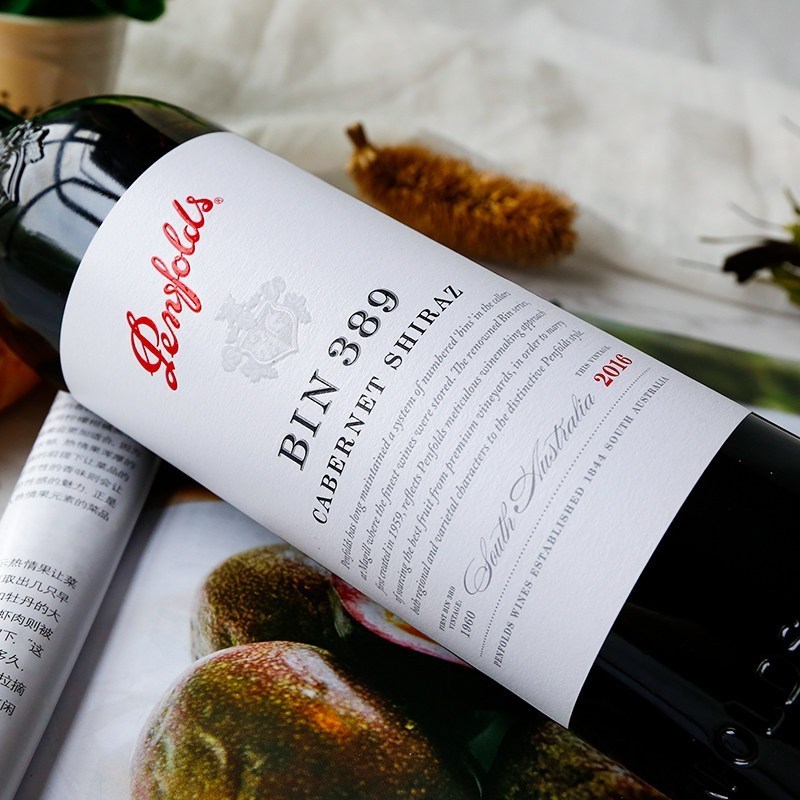 奔富(penfolds) Bin389干红葡萄酒 红酒 澳大利亚原装原瓶进口 750ml 单瓶装 木塞原件