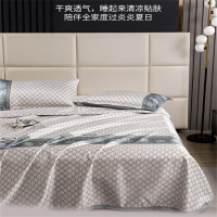 恒源祥风范冰丝凉席TLX1017 230*250cm