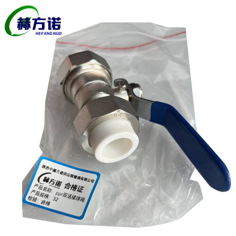 赫方诺ppr双活接球阀32/个