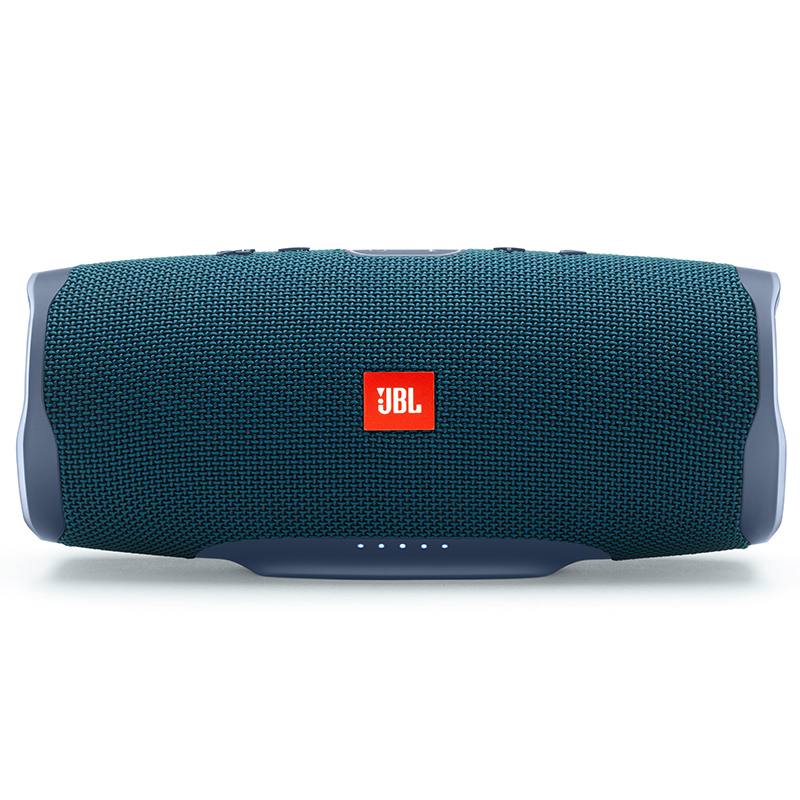 JBL CHARGE4音乐冲击波4低音炮防水支持串联蓝牙便携迷你音响 蓝色