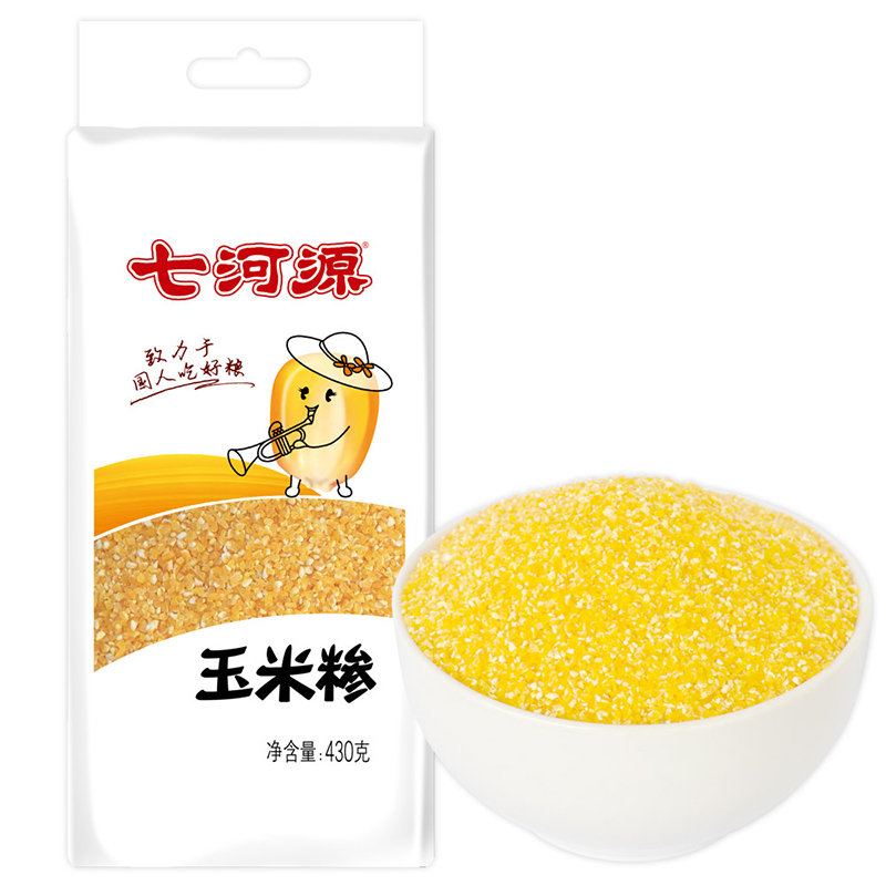 七河源 玉米糁430g 真空装 杂粮