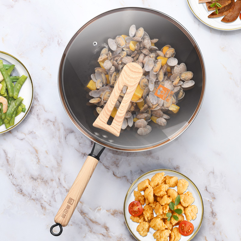 康巴赫 匠心无涂层铁锅 KGZ-C32T32cm