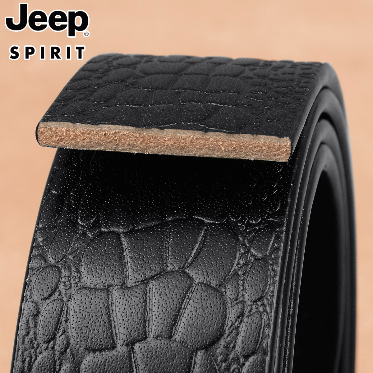 皮带男真皮不带头自动扣头层纯牛皮男士无头裤腰带条男式不要扣头高清大图