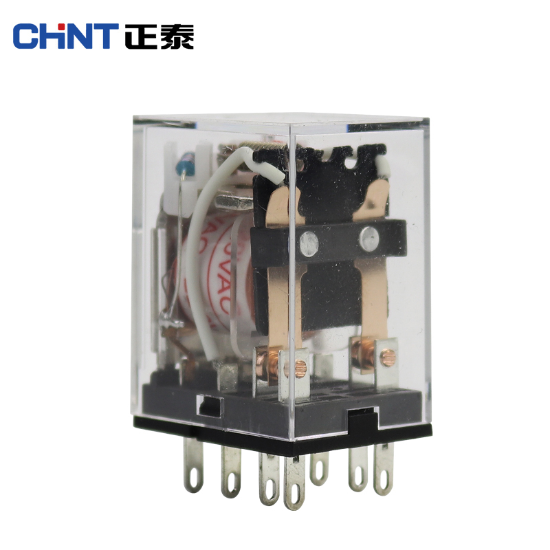 正泰(CHNT)JZX-22F/2Z 插 DC24V 小型中间继电器 8脚 DC24V