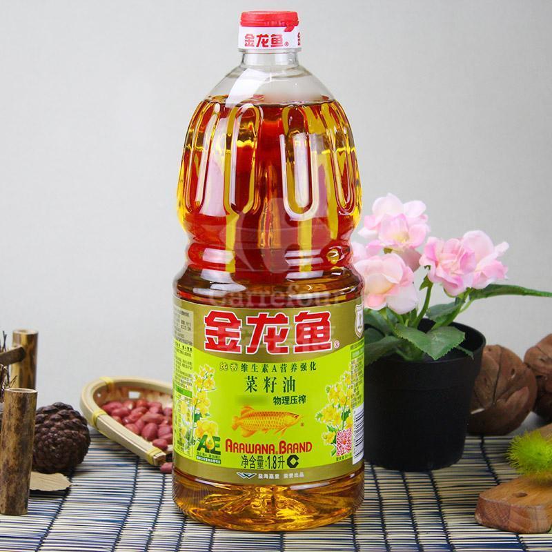 金龙鱼ae纯香菜籽油1.8l(非转基因)