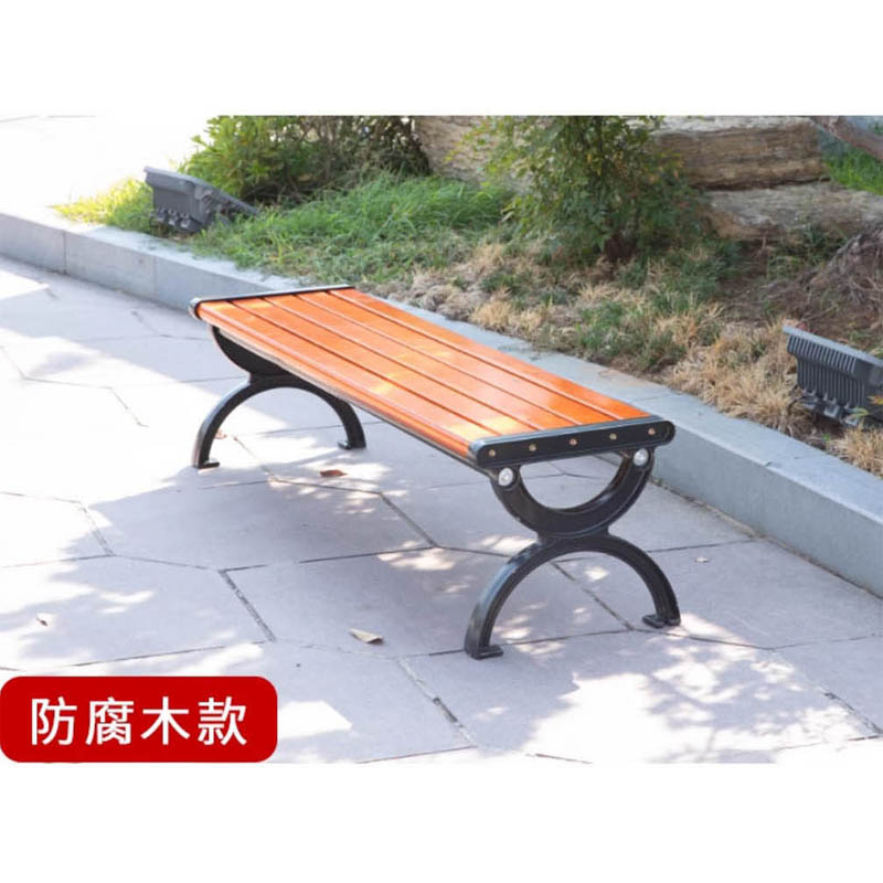 山利奥 户外排椅 无靠背 1200*390*390mm 1个高清大图