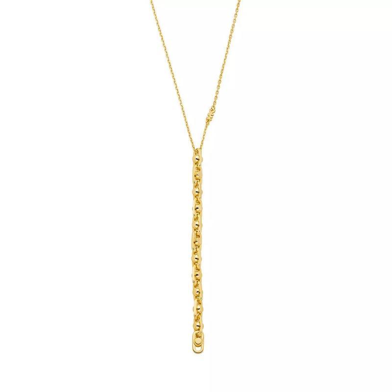 迈克·科尔斯(MICHAEL KORS)女士项链14K金镀层SterlingSilver链