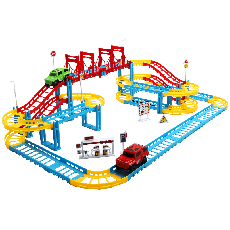 托马斯轨道火车套装儿童玩具电动轨道车拼装益智玩具汽车生日礼物