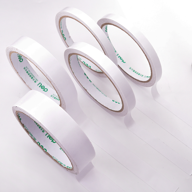 超薄胶带不粘带胶带墙面布高留痕玻璃儿童手工胶双面胶易撕贴双面胶