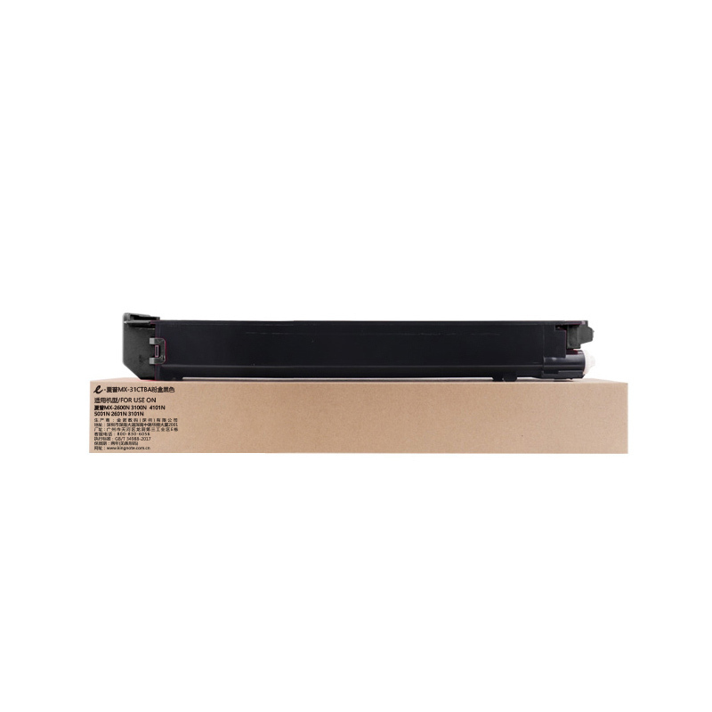 e代经典 MX-31CTBA粉盒黑色 适用夏普MX-2600N 3100N 4101N 5001N 2601N