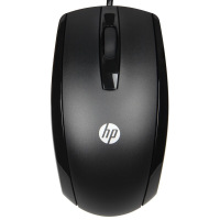惠普(HP)X500 有线鼠标 办公鼠标黑色