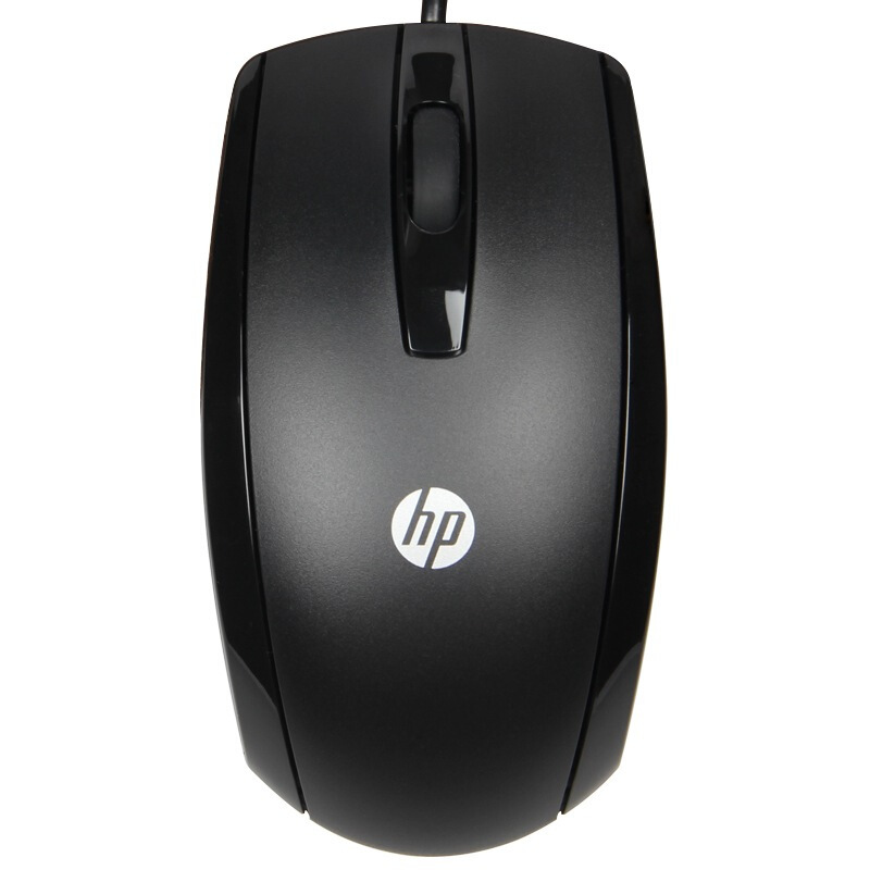 惠普(HP)X500 有线鼠标 办公鼠标黑色