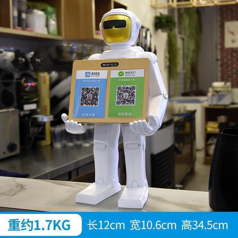 美帮汇创意开业礼品送店铺开张收银台摆设装饰品实用收款二维码摆件高清大图
