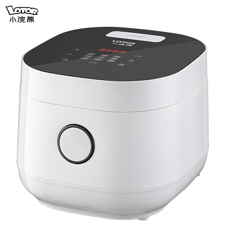 小浣熊电饭煲电饭锅3l智能家用多功能煮饭锅3-4人 白色智能款