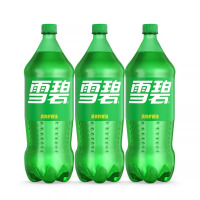 雪碧柠檬味汽水碳酸饮料大瓶 可乐雪碧2L*6瓶